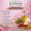 Picture of [100% Natural Handmade Rose Petal Soap] aiSabun 100g – Moisturizing, Soft & Radiant