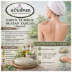 Picture of [100% Natural Handmade Mugwort Soap] aiSabun 100g – Natural Herbal Soap, Gentle & Soothing