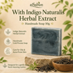 Picture of [100% Natural Handmade Acne Soap] aiSabun Indigo Naturalis Cold Process Soap 50g – Helps Control Oil, Cleanses & Skin-Friendly