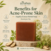 Picture of [Cold Process Plant-Based Oils with Herbal Extracts Handmade Acne Soap] aiSabun Angelica Extract Cold Process Soap 50g – Helps Care for Acne-Prone Skin, Cleanses Excess Oil & Skin-Friendly