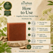 Picture of [100% Natural Handmade Acne Care Soap] aiSabun Angelica Extract Cold Process Soap 50g – Helps Care for Acne-Prone Skin, Cleanses Excess Oil & Skin-Friendly